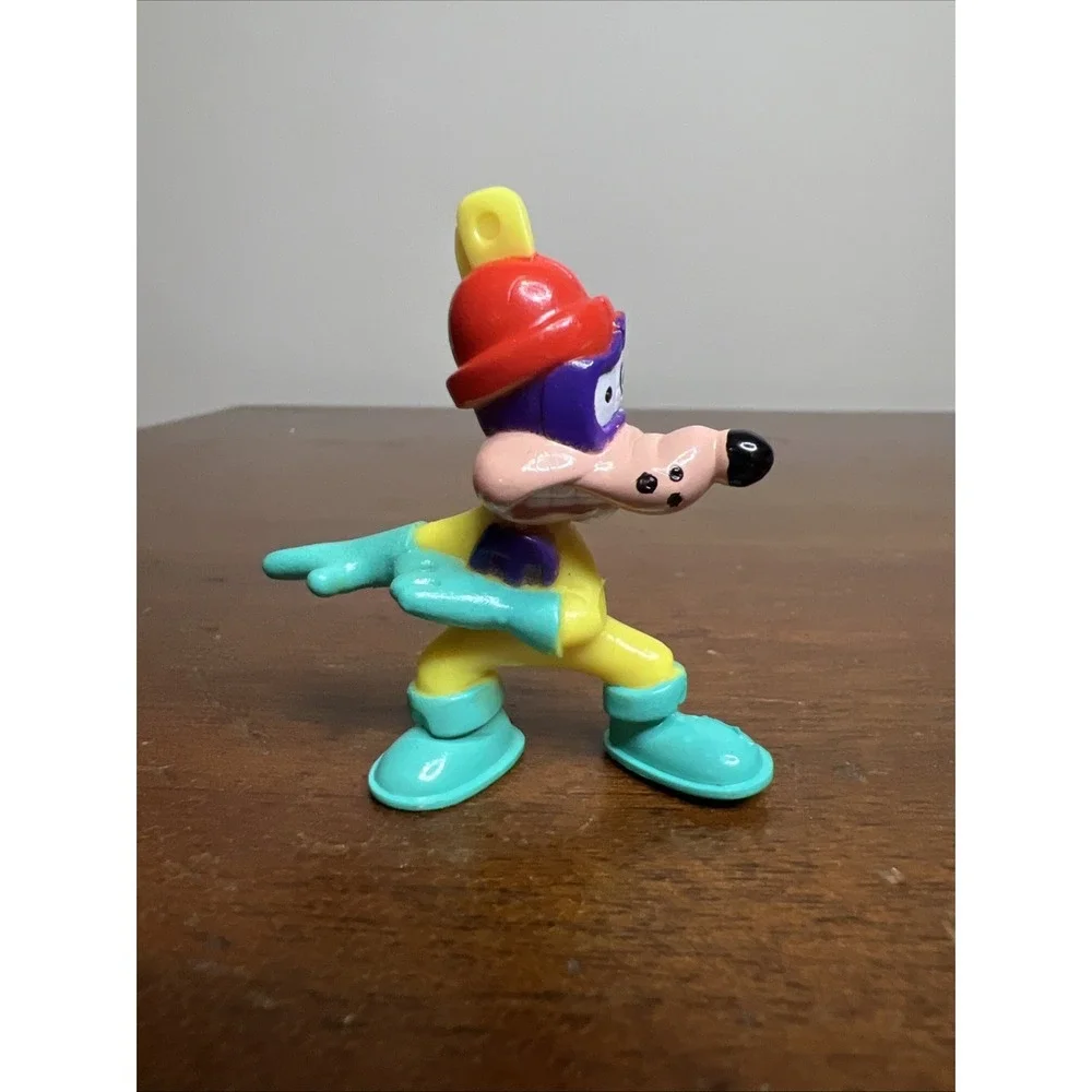 Vintage 1992‎ Kelloggs Cereal Toys Disney Darkwing Duck Characters, Complete Set